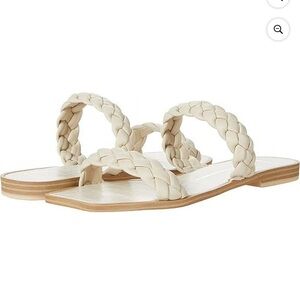 Dolce Vita Indy ivory Braided Sandals